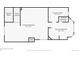 Second floor plan showcases the primary bedroom and bathrooms at 7580 S Monaco Way, Centennial, CO 80112