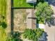 Aerial view showcasing the home's expansive backyard and surrounding green spaces at 13542 Achilles Dr, Lone Tree, CO 80124