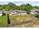 Expansive backyard with lush grass, privacy fence, and space for outdoor activities at 13542 Achilles Dr, Lone Tree, CO 80124