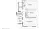 This floor plan displays the layout of the second floor at 13542 Achilles Dr, Lone Tree, CO 80124