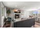 Inviting living room featuring a fireplace and modern furnishings, perfect for relaxation at 13542 Achilles Dr, Lone Tree, CO 80124