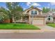 Charming two-story home with a well-manicured lawn and attached two-car garage at 6534 S Union Way, Littleton, CO 80127