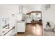 Stylish kitchen featuring modern appliances, new countertops, and exposed brick at 2715 W 37Th Ave, Denver, CO 80211