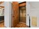Unique residential elevator with decorative metal doors at 458 Adams St, Denver, CO 80206