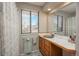 Clean bathroom with shower/tub combo at 8015 W Calhoun Pl, Littleton, CO 80123