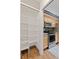 Kitchen with stainless steel appliances and walk in pantry at 534 E 7Th Ave # 101, Denver, CO 80203