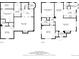 Two-story floor plan showing the layout of all rooms including bedrooms, living areas, and storage spaces at 944 S Euclid Way, Denver, CO 80209