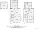 Three-story floor plan, total 1749 sq ft at 2741 Champa St, Denver, CO 80205