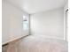 A light and airy bedroom with neutral carpet and a single window for ample light at 19018 E 94Th Pl, Commerce City, CO 80022