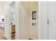 Easy access laundry hook ups with adjacent half-bath at 1219 Lilac Dr, Lochbuie, CO 80603