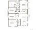 Detailed second floor floorplan featuring a primary bedroom and bath, laundry room, three bedrooms, loft, and bath two at 4471 Boone Cir, Brighton, CO 80601