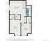 Second-floor floor plan featuring bedrooms, Gathering room, and walk-in closets with dimensions shown at 6230 Snowberry Ave, Firestone, CO 80504