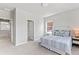 Bedroom showing neutral tones with a view of the hallway at 18180 W 84Th Pl, Arvada, CO 80007