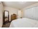 Neutral bedroom with a large closet and natural lighting from a window at 845 S 9Th Ave, Brighton, CO 80601