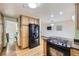 Bright kitchen boasts stainless appliances, modern countertops and hardwood flooring at 845 S 9Th Ave, Brighton, CO 80601
