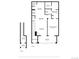Detailed floor plan of the property, highlighting the layout of rooms and dimensions at 1703 Whitehall Dr # 5I, Longmont, CO 80504