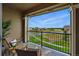 Balcony with seating offering neighborhood views at 6212 Kilmer Loop # 202, Golden, CO 80403