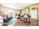 Bright living room with hardwood floors and ample natural light at 3001 Benton St, Wheat Ridge, CO 80214