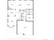 Floor plan showing a two-story home layout at 19427 Dunraven St, Parker, CO 80134