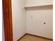 Utility room with storage shelf and outlets at 1022 Morning Dove Dr, Longmont, CO 80504