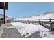 Spacious backyard with a wooden fence, gravel landscaping, and potential for outdoor activities and relaxation at 5622 Shadescale Way, Castle Rock, CO 80104