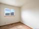 Cozy bedroom with neutral carpet, window view and star-patterned walls at 760 Century Pl # A, Monument, CO 80132