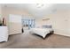 Bright main bedroom with vaulted ceiling, natural light, and neutral paint at 5289 W Euclid Pl, Littleton, CO 80123