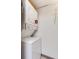 Laundry area featuring stackable washer and dryer at 1820 Newland Ct # 313, Lakewood, CO 80214