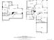 A detailed floor plan showing layout of bedrooms, bathrooms, living spaces, and kitchen on both floors at 3201 Country Club Pkwy, Castle Rock, CO 80108