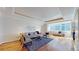 Bright living room with hardwood floors and nice city views at 1891 Curtis St # 1613, Denver, CO 80202