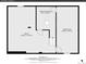 Floorplan of basement with electrical room, open room, and bedroom dimensions for layout and design at 3790 E Geddes Ave, Centennial, CO 80122