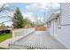 Wooden deck attached to a house overlooking the spacious backyard at 9435 Osceola St, Westminster, CO 80031