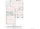 First floor layout featuring an open-concept living area and a spacious kitchen at 2608 S Troy Ct, Aurora, CO 80014