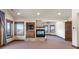 Fireplace in Primary bedroom with built in shelving at 10385 Grande Vista Ct, Lone Tree, CO 80124