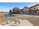 Stunning pool with a water feature and patio area at 10385 Grande Vista Ct, Lone Tree, CO 80124