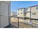 Private deck overlooking the community at 453 Interlocken Blvd # 102, Broomfield, CO 80021