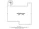Floor plan showing layout of the rooftop deck at 3615 Navajo St, Denver, CO 80211