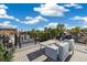 Rooftop deck area featuring seating and neighborhood views at 3615 Navajo St, Denver, CO 80211