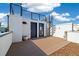 Rooftop deck featuring a spiral staircase, ample deck space, and views of the surrounding cityscape at 3615 Navajo St, Denver, CO 80211