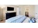 Bedroom with a closet and a view to the upstairs hallway at 9556 Kemper Dr, Lone Tree, CO 80124