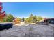 Spacious flagstone patio with hot tub, fire pit, and mountain views at 14959 Wistera Way, Broomfield, CO 80023