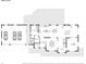 Layout of main floor with kitchen, living room, dining room and garage at 2023 Mammoth Ct, Evergreen, CO 80439