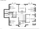 Layout of the second floor including bedrooms, bathrooms, and flex room at 2023 Mammoth Ct, Evergreen, CO 80439
