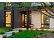Stylish front porch with modern chair and architectural details, showcasing the home's contemporary design at 1601 S Columbine St, Denver, CO 80210