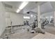 Well equipped gym with various exercise machines at 6940 E Girard Ave # 203, Denver, CO 80224