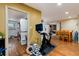 Convenient laundry room with washer and dryer, located near kitchen and dining area at 2610 S Vine St, Denver, CO 80210