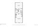 A floor plan of the upper level with bedrooms, a bathroom, and closet at 9202 W Ontario Dr, Littleton, CO 80128