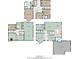 Detailed floor plan showcasing the layout of the home's basement, first, and second floors at 14712 Kalamath Ct, Westminster, CO 80023