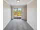 Dining room with sliding glass doors leading to the backyard deck at 9065 Cody Ct, Broomfield, CO 80021