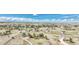 Aerial view of houses and roads surrounded by trees and open space under a bright blue sky at 2188 Savage Rd, Elizabeth, CO 80107